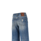 Valentino VGold details flared jeans