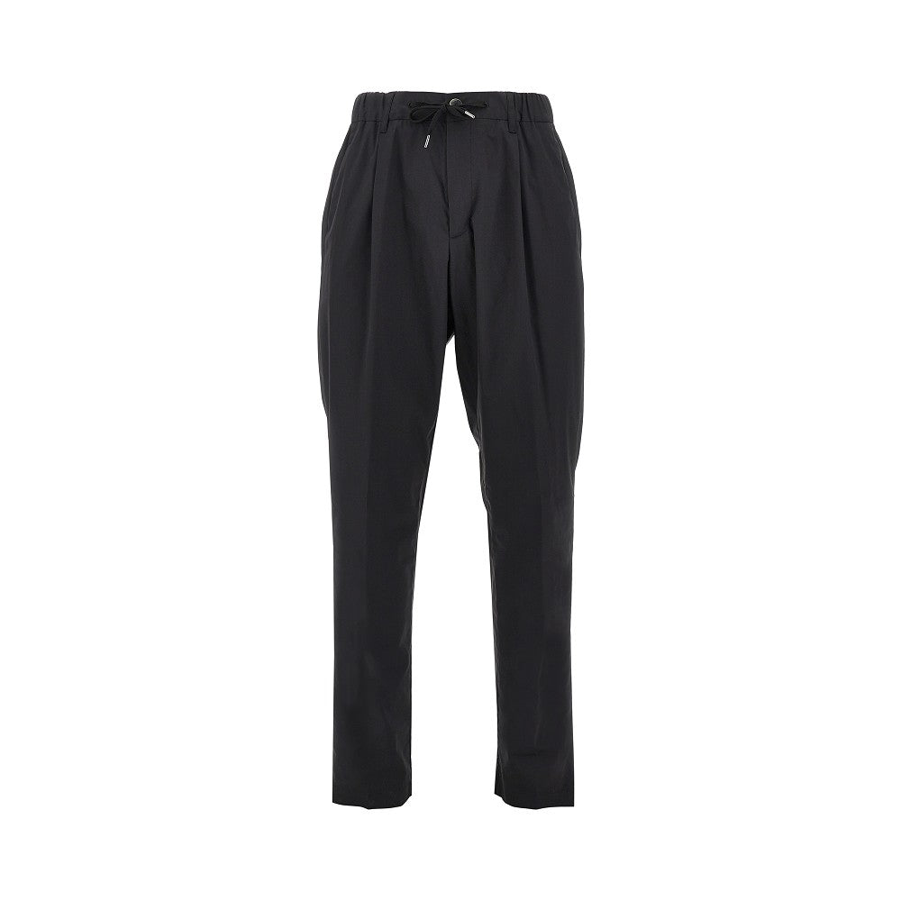 Herno Technical poplin pants with drawstring