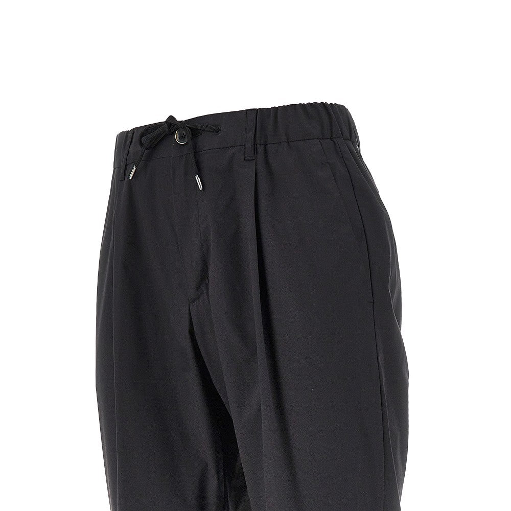 Herno Technical poplin pants with drawstring