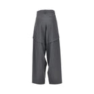 Loewe Wide leg panneled wool pants