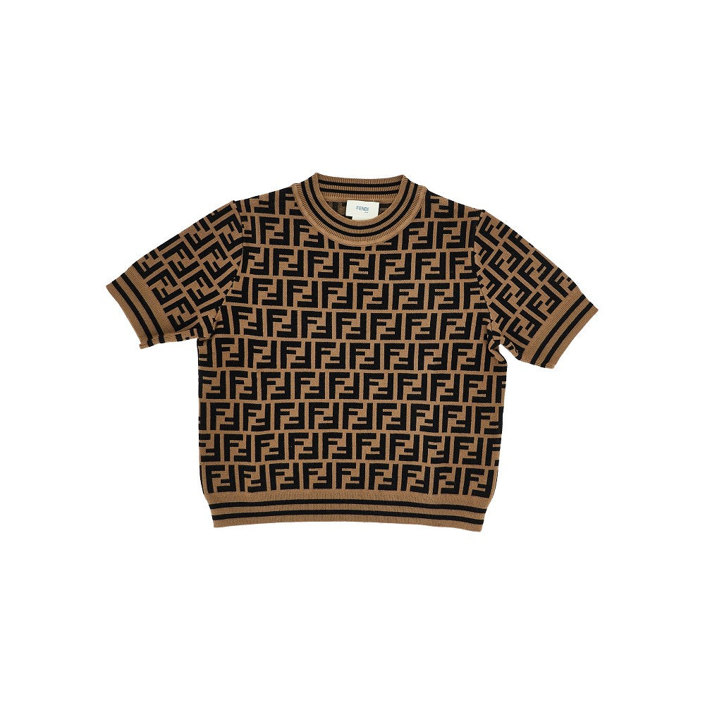 Fendi FF knitted T-shirt