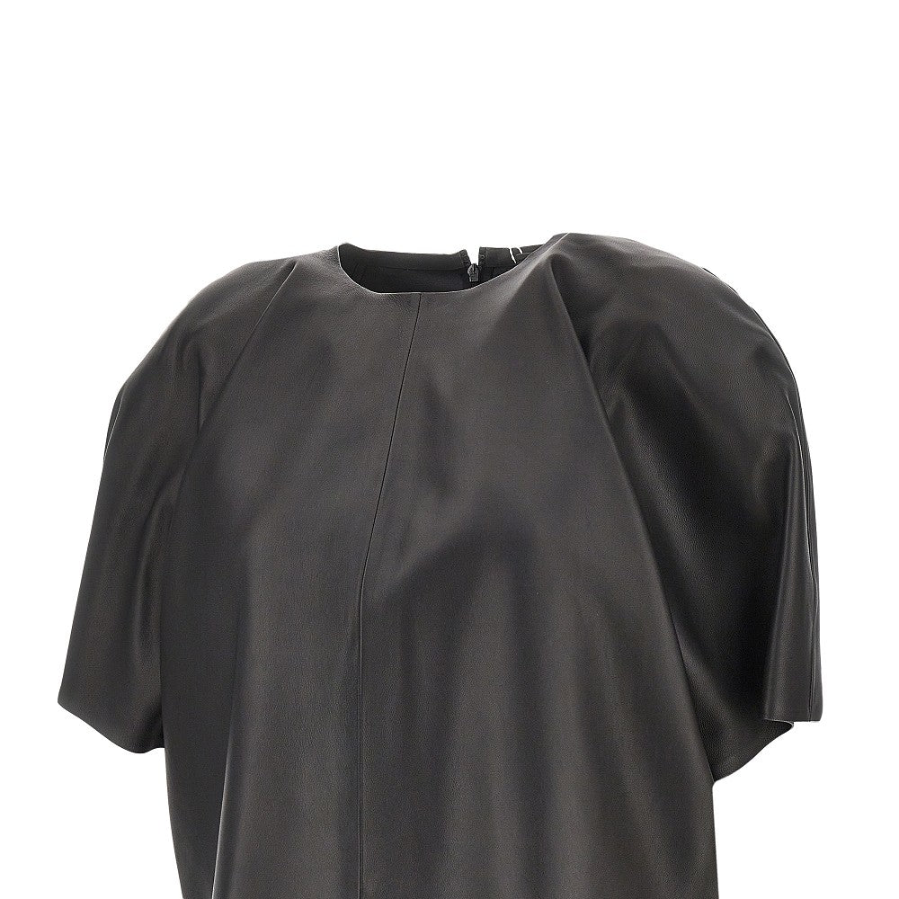 Toteme Nappa leather Cocoon top