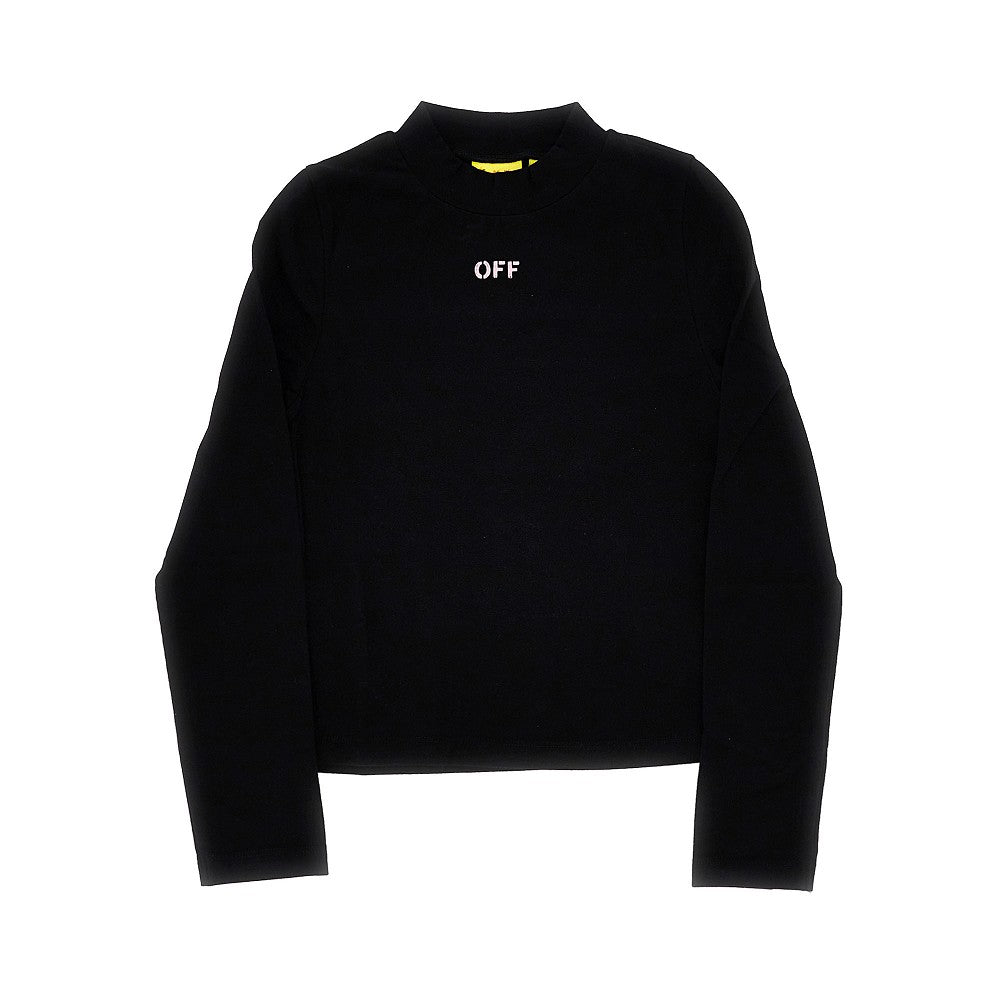 Off-White 'Off Stamp' jersey turtleneck top
