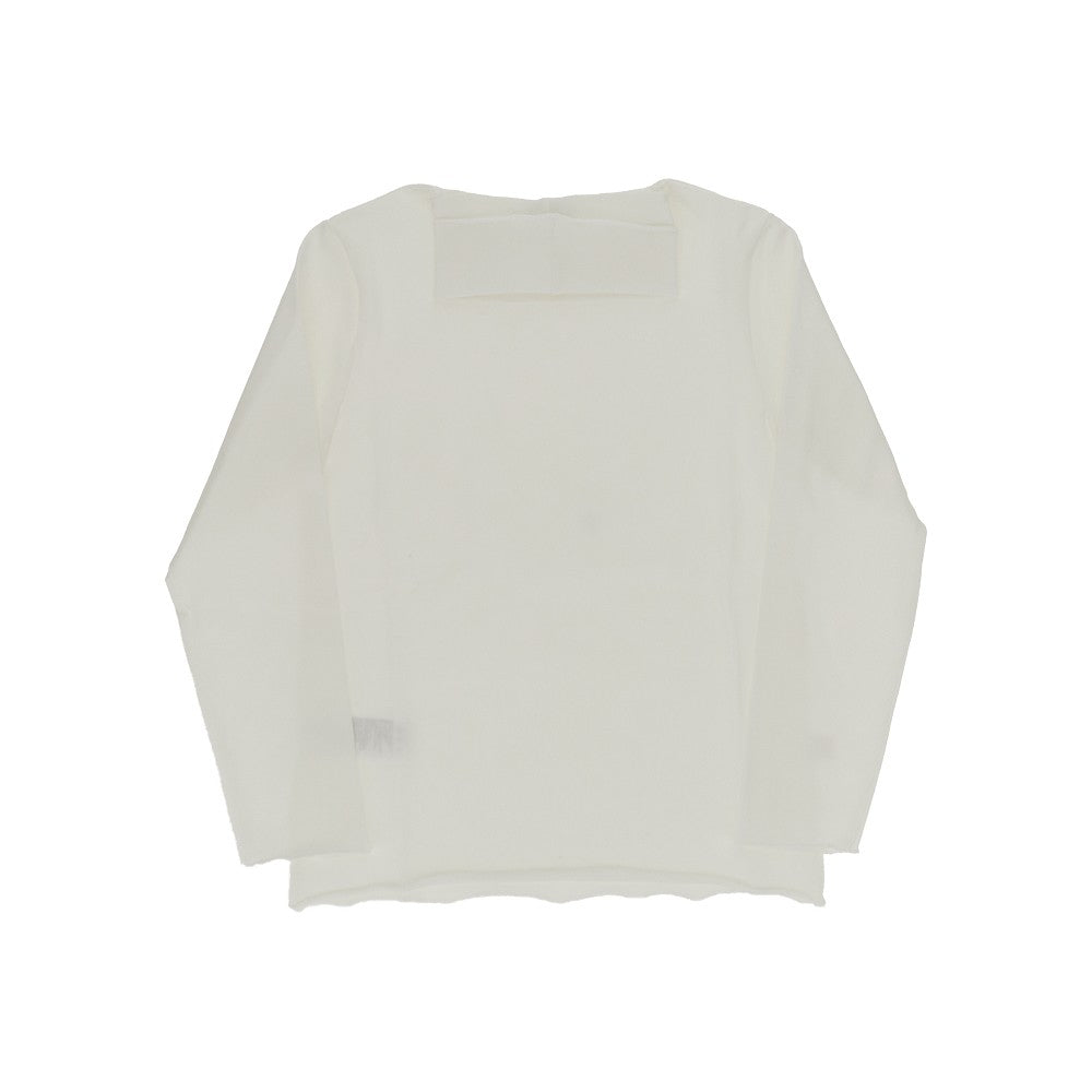 Il Gufo Stretch jersey turtleneck top