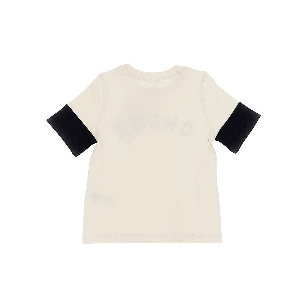 Chloé Logo embroidery T-shirt