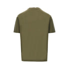 Emporio Armani Lyocell-blend jersey T-shirt with embroidery