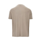 Emporio Armani Lyocell-blend jersey T-shirt with embroidery
