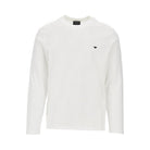 Emporio Armani Lyocell and cotton blend T-shirt with logo