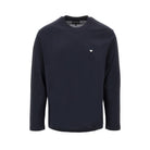 Emporio Armani Lyocell and cotton blend T-shirt with logo