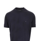 Emporio Armani Lyocell and cotton blend T-shirt with logo