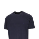 Emporio Armani Stretch jersey T-shirt with Eagle embroidery