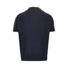 Emporio Armani Stretch jersey T-shirt with Eagle embroidery