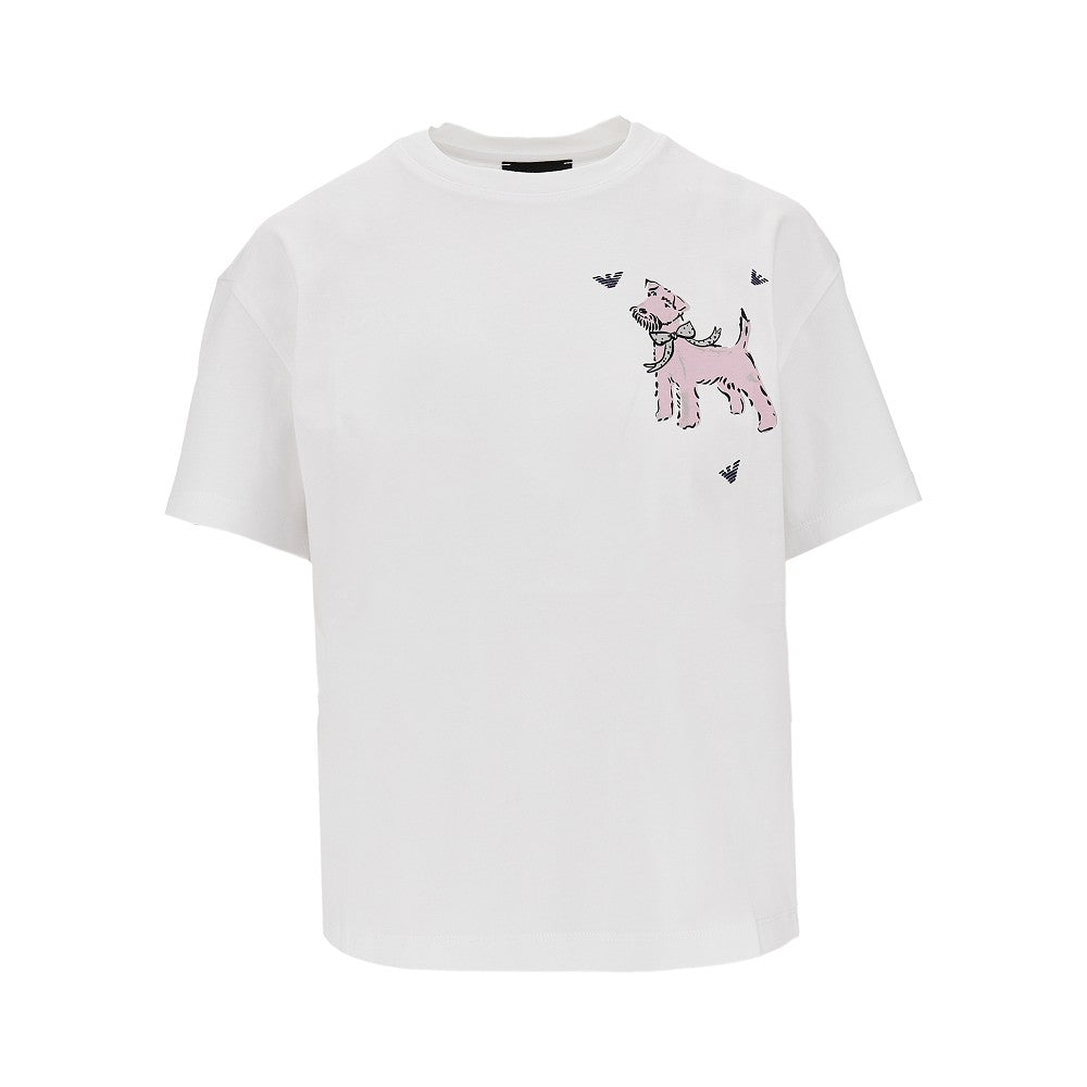 Emporio Armani Jersey T-shirt with print