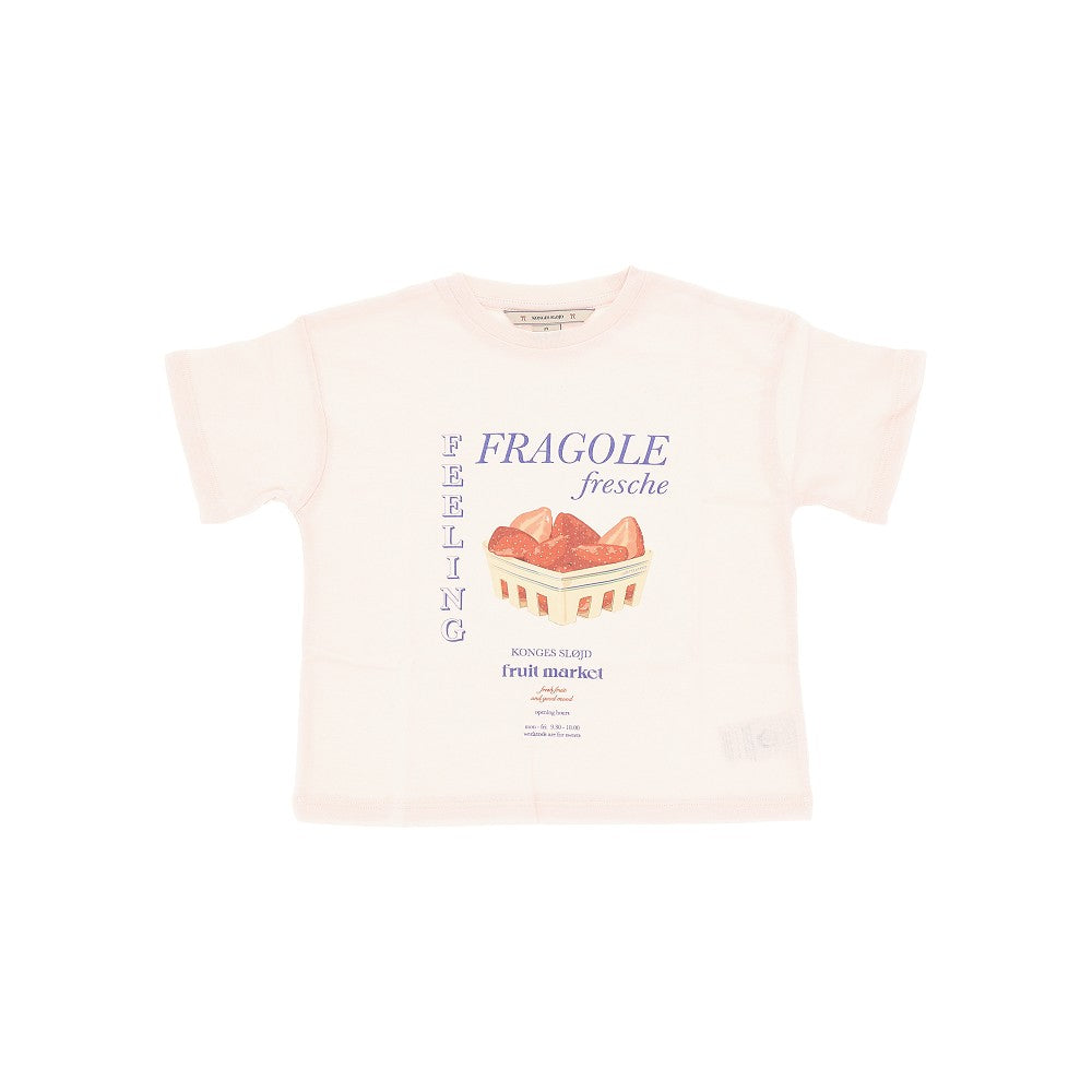 Konges Slojd 'Era' cotton and linen T-shirt