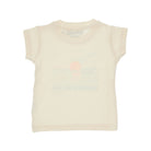 Bonpoint Cotton t-shirt with 'Bain de soleil' print