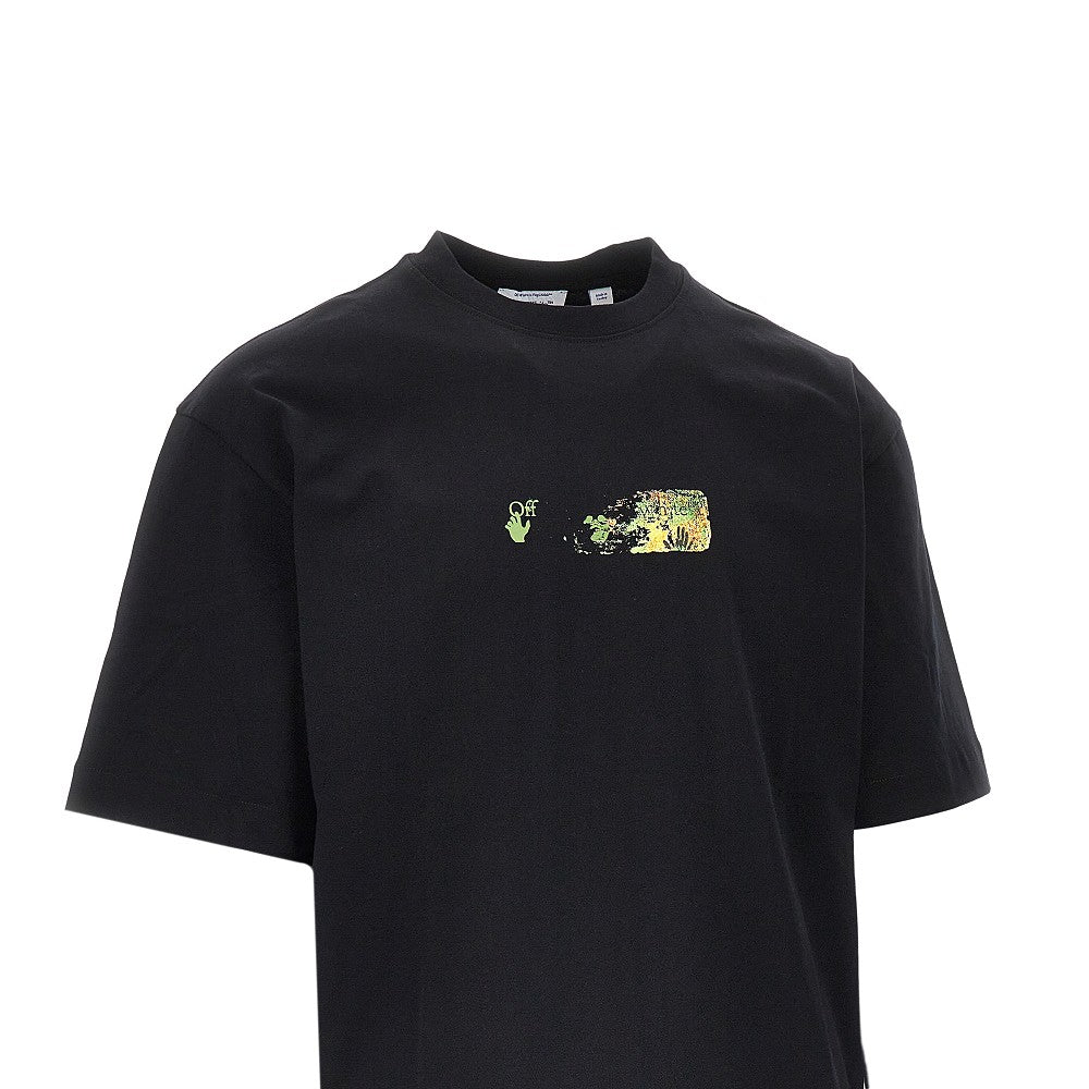 Off-White 'Motion Arrow Skate' jersey T-shirt