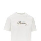 Burberry Logo embroidery T-shirt