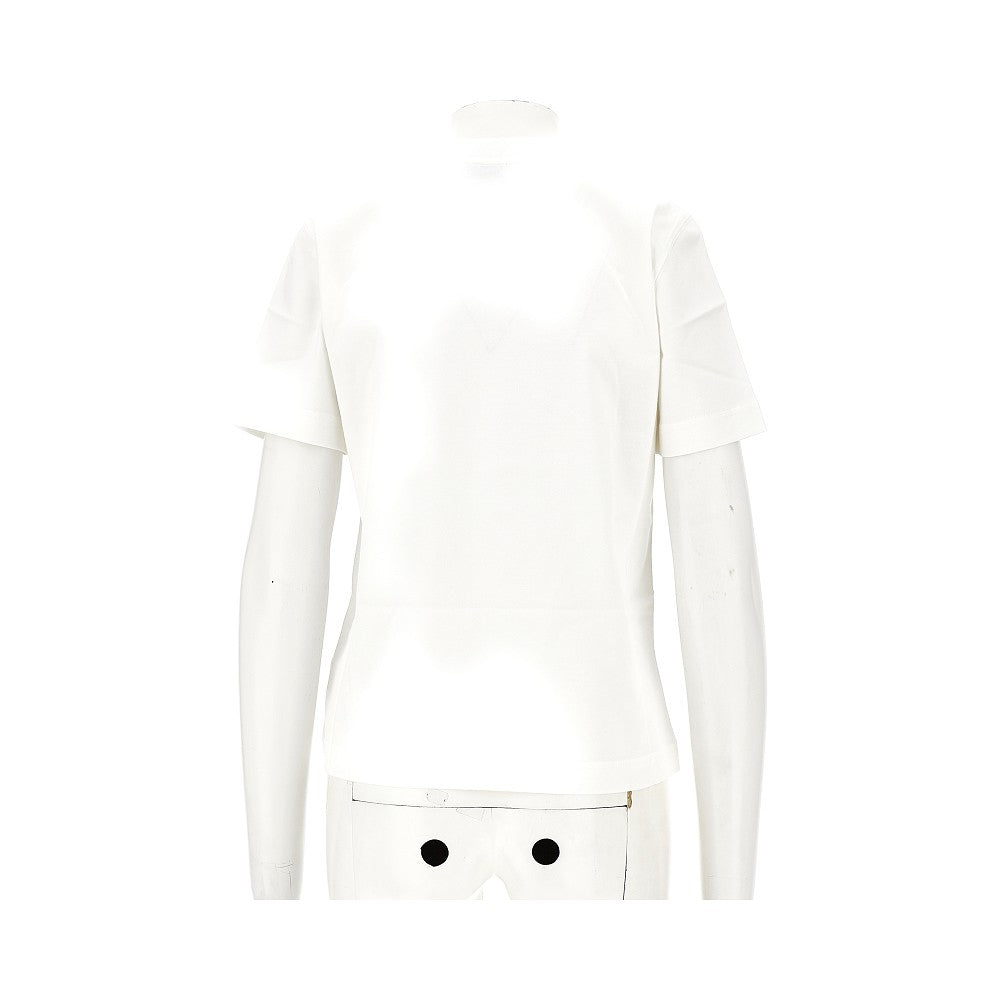 Burberry Knight Check embroidery T-shirt