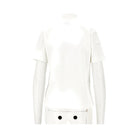 Burberry Knight Check embroidery T-shirt