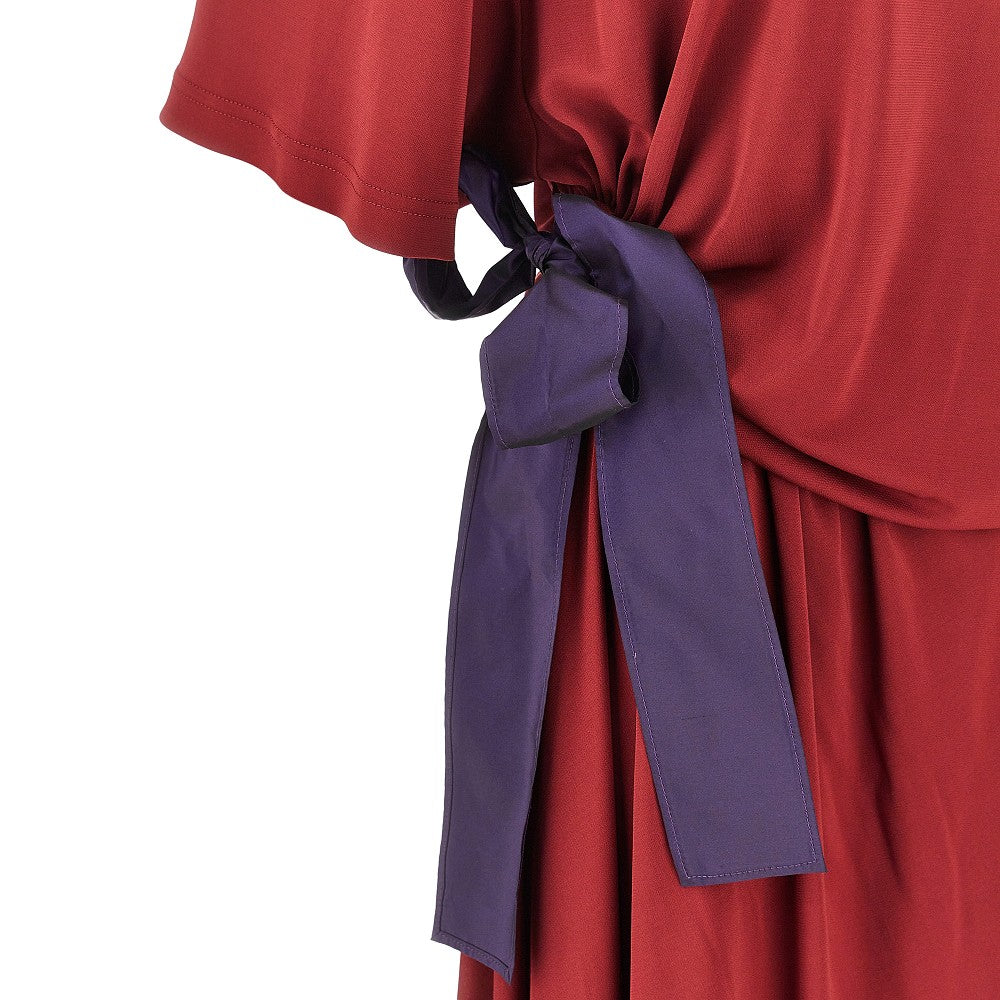 Balenciaga Crepe jersey T-shirt maxi dress