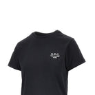 A.P.C. Jersey T-shirt with logo embroidery