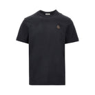 Moncler Cotton jersey T-shirt with logo patch