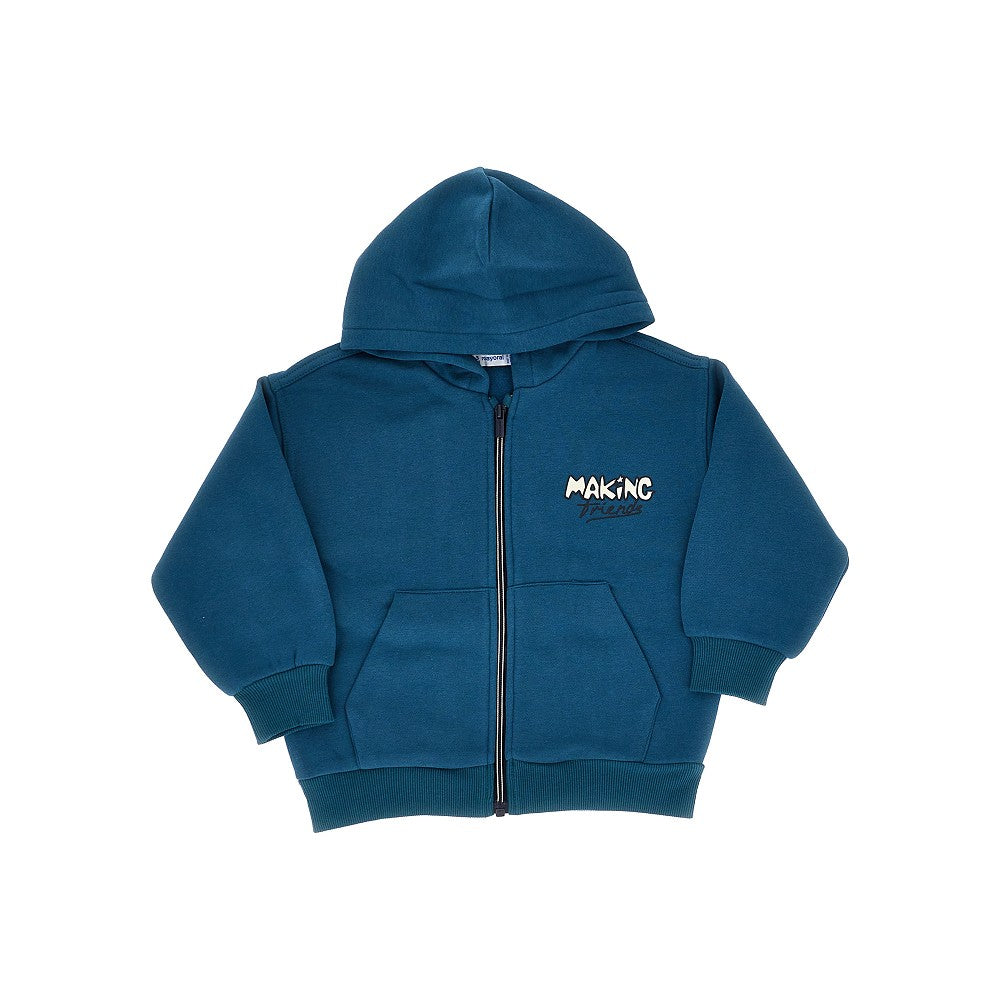 Mayoral Printed full-zip hoodie