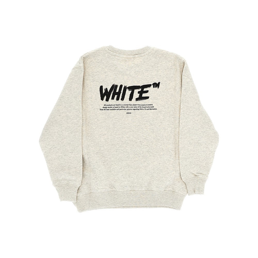 Off-White Logo print crewneck sweatshirt
