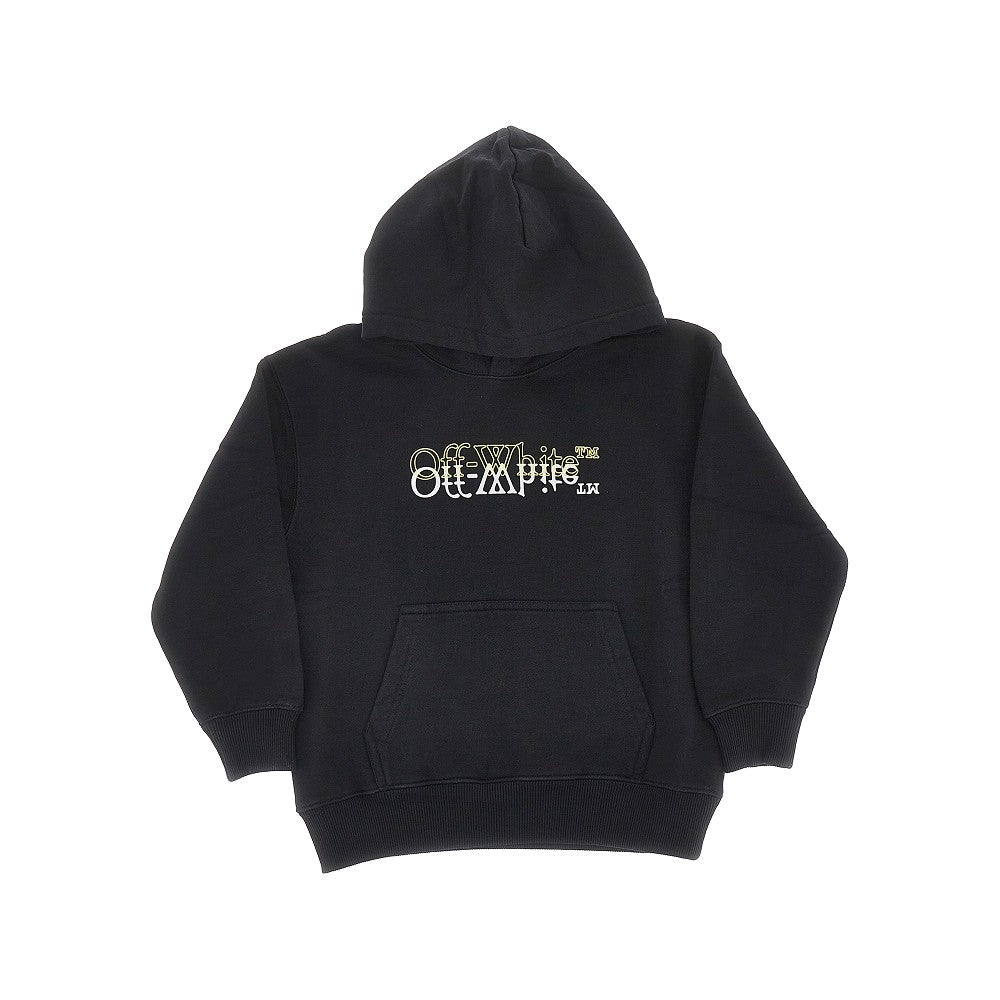 Off-White Double Logo print hoodie