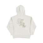 Off-White Full-zip hoodie with cargo pockets