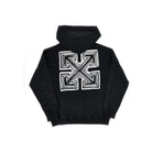 Off-White Arrow print full-zip hoodie