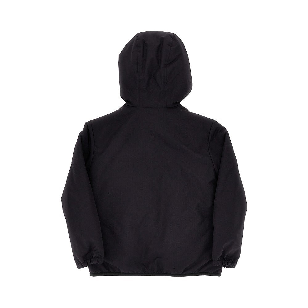Gucci Web print nylon padded jacket