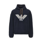Emporio Armani Cotton and silk hoodie