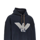 Emporio Armani Cotton and silk hoodie