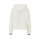 Ea Bodywear Logo embroidery full-zip hoodie