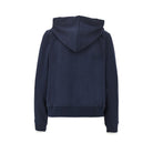 Ea Bodywear Logo embroidery full-zip hoodie
