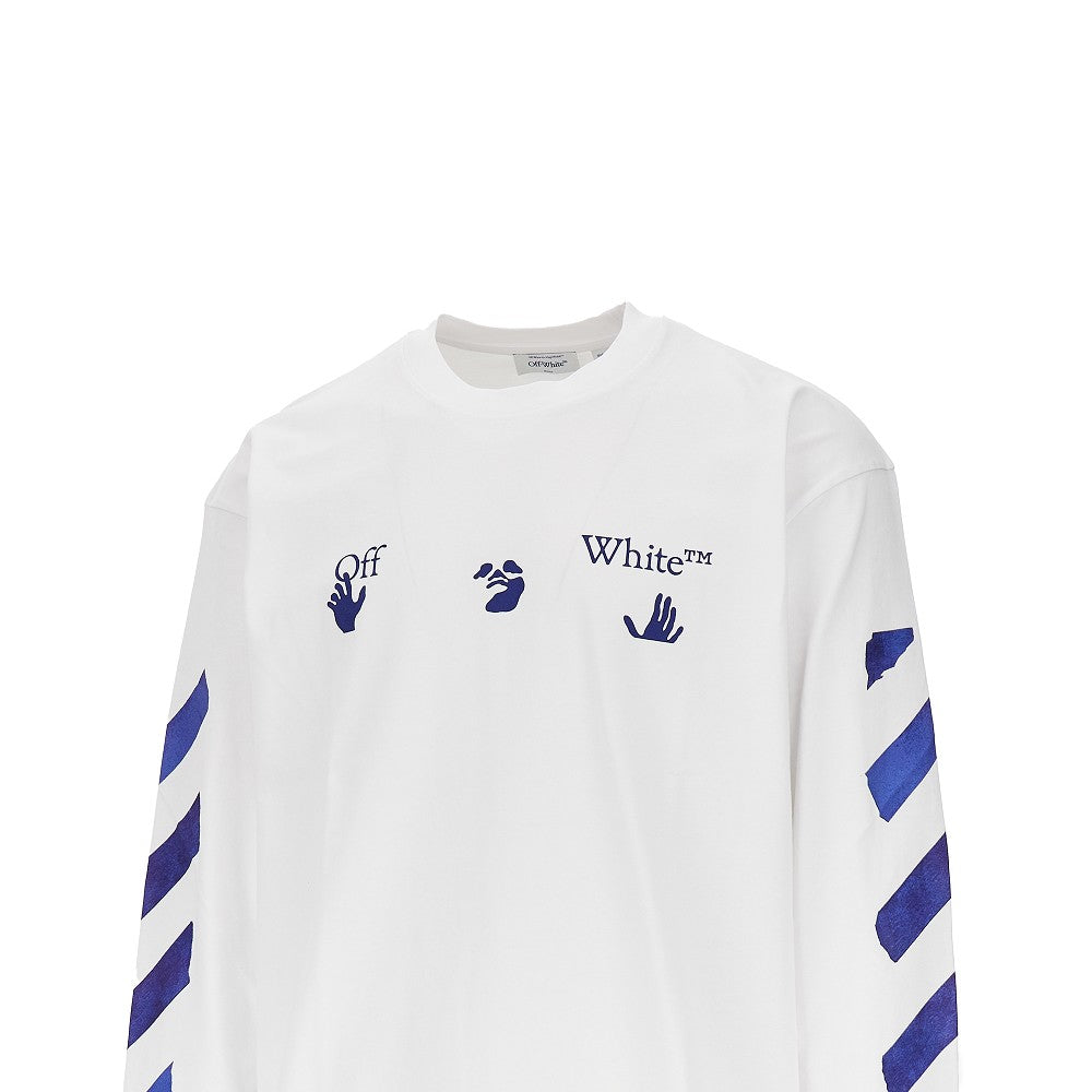 Off-White 'Bacco Arrow Skate' cotton T-shirt