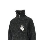Marant Étoile Mouliné knitted full-zip sweatshirt