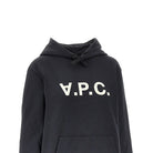 A.P.C. Flocked logo hoodie