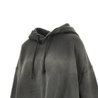 Golden Goose Back logo print oversized cropped hoodie