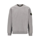 Stone Island Crewneck cotton sweatshirt with Logo Badge