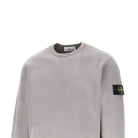 Stone Island Crewneck cotton sweatshirt with Logo Badge
