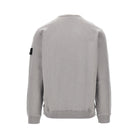 Stone Island Crewneck cotton sweatshirt with Logo Badge