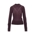 Rabanne Silk and merino wool-blend sweater