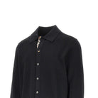 Burberry Wool cardigan with Check trimming