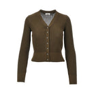 Saint Laurent Ribbed viscose cardigan