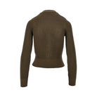 Saint Laurent Ribbed viscose cardigan