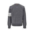 Thom Browne Cotton cardigan with 4 Bar detail