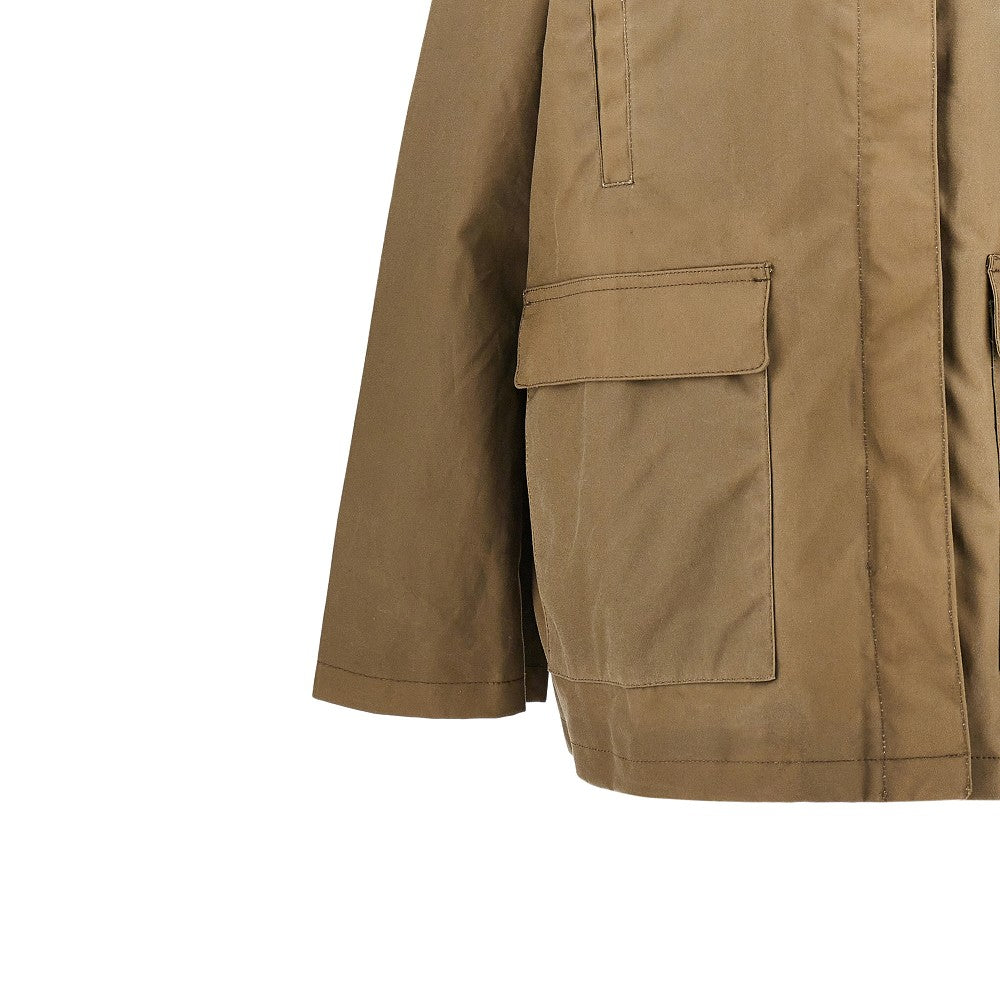 Toteme Waxed cotton country jacket