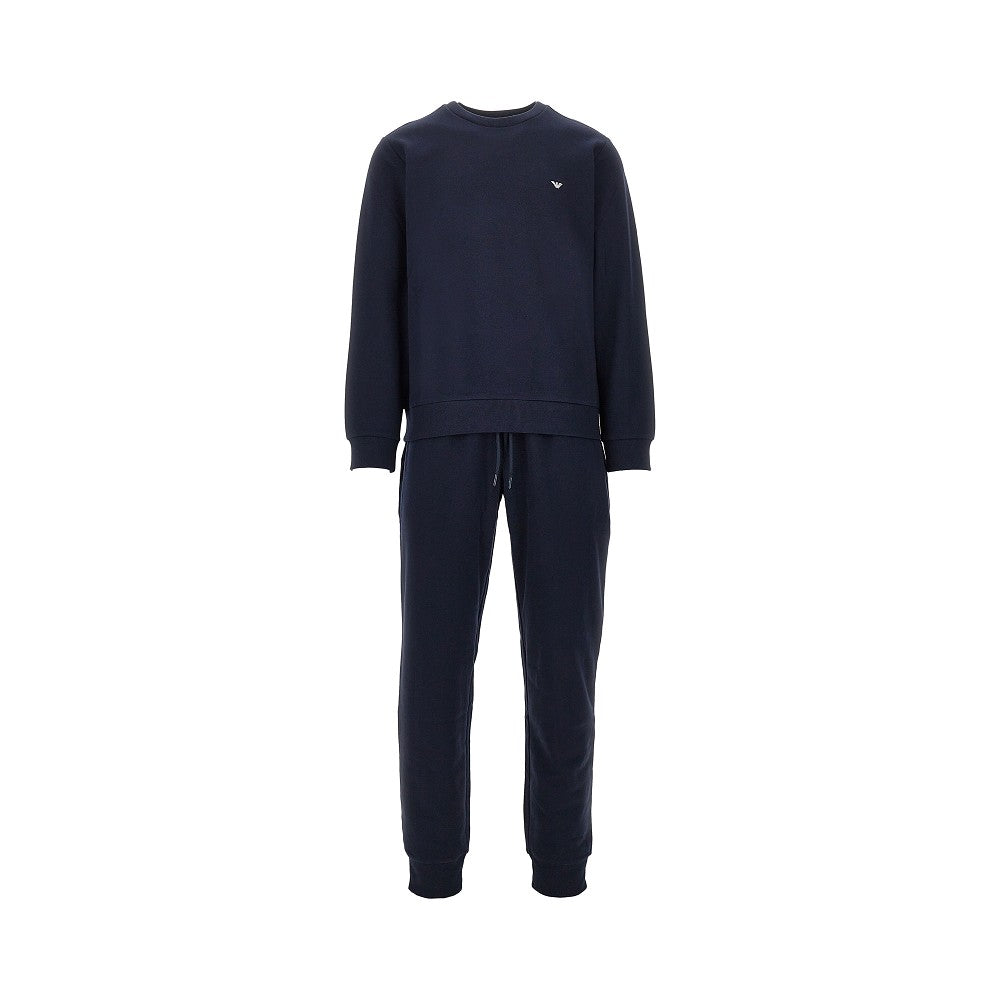 Ea Bodywear Cotton-blend loungewear set